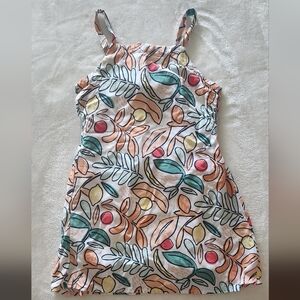 Girl tie back dress